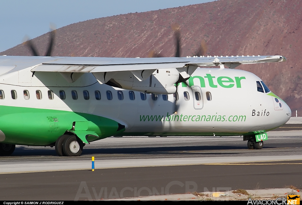 EC-LAD - ATR 72-212A - Binter Canarias