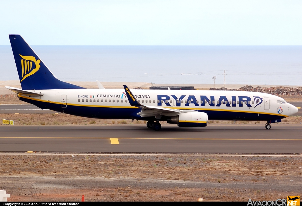 EI-DPD - Boeing 737-8AS - Ryanair