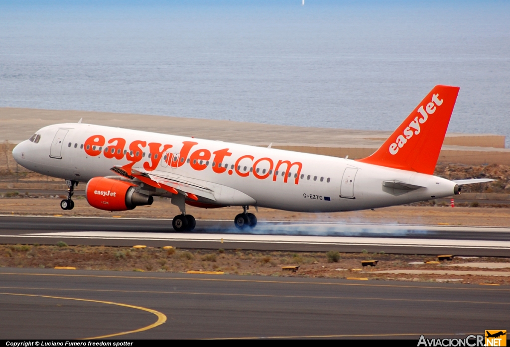 G-EZTC - Airbus A320-214 - EasyJet