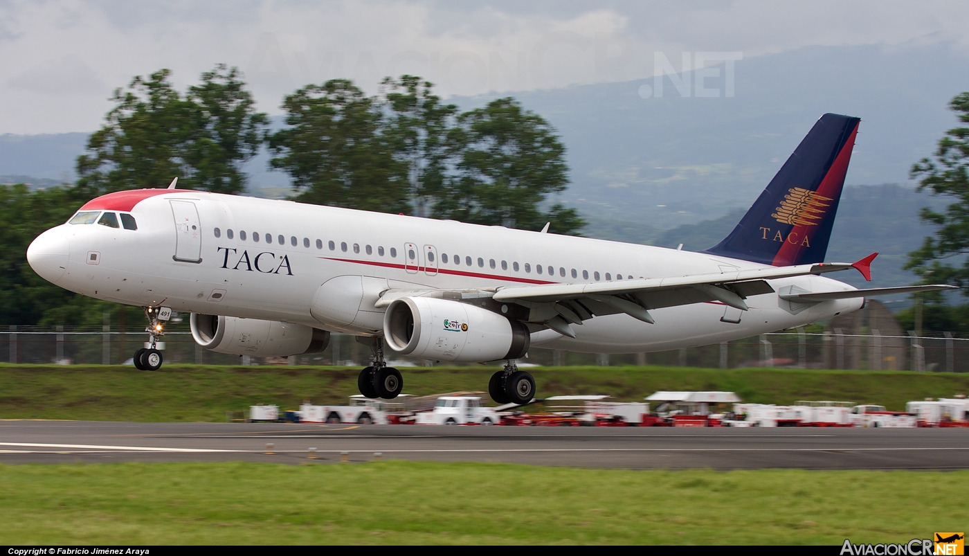 N491TA - Airbus A320-233 - TACA