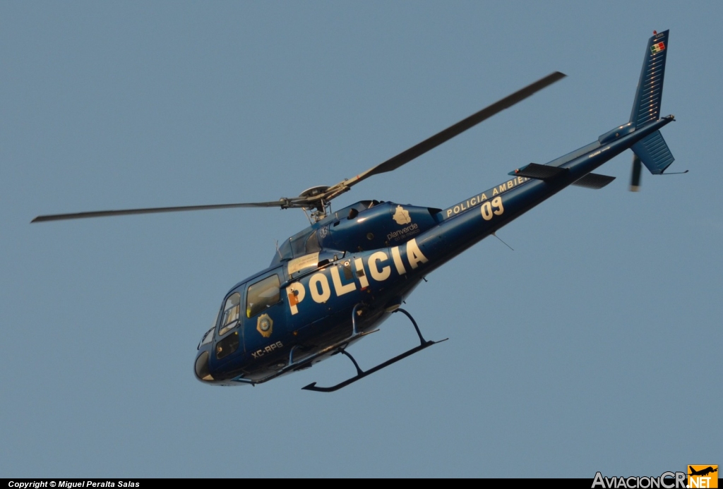 XC-RPG - Aerospatiale AS 355F-1 Ecureuil 2 - Policia del Gobierno del Distrito Federal. México