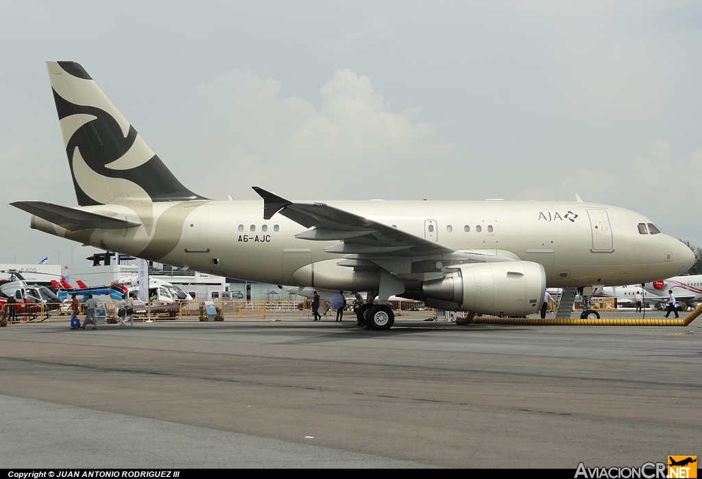 A6-AJC - Airbus A318-112 CJ Elite - Al Jaber Aviation