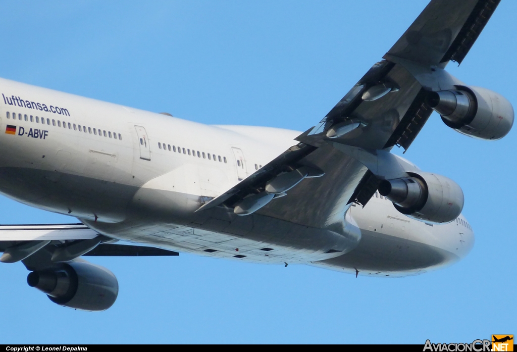 D-ABVF - Boeing 747-430 - Lufthansa