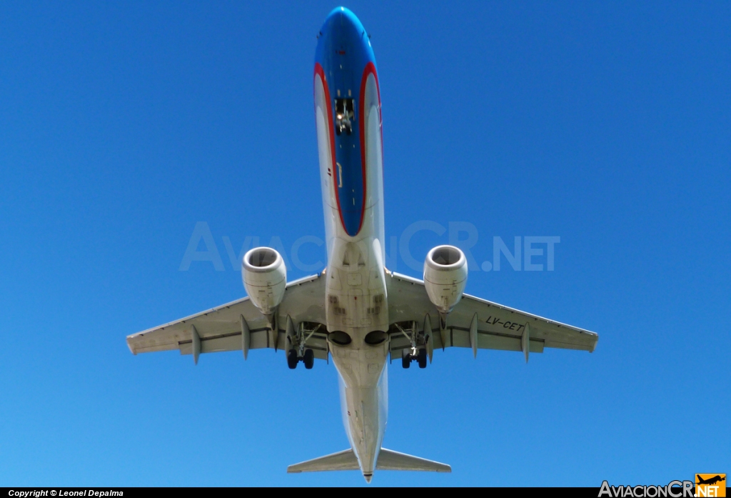 LV-CET - Embraer 190-100IGW - Austral Líneas Aéreas