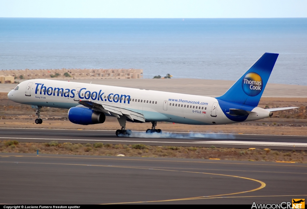 G-FCLD - Boeing 757-25F - Thomas Cook