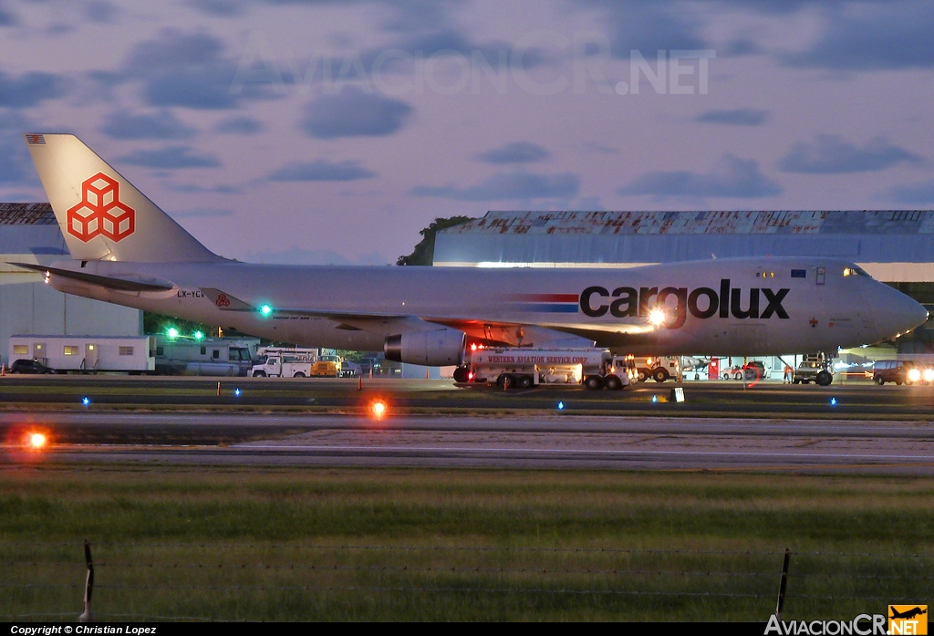 LX-YCV - Boeing 747-4R7F/SCD - Cargolux