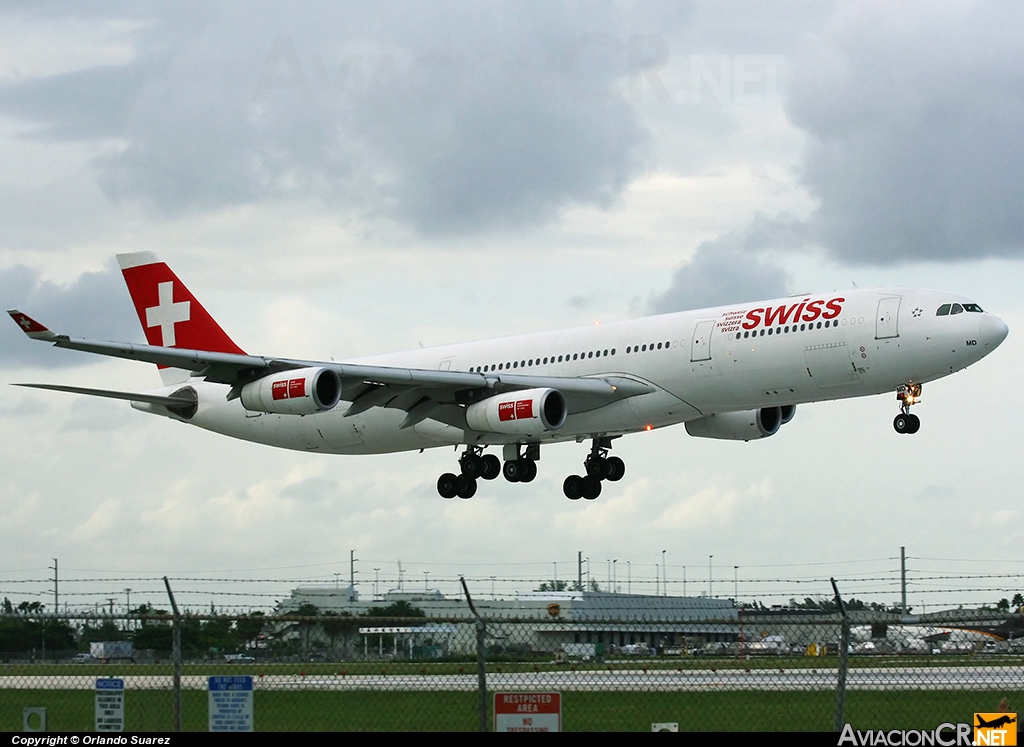 HB-JMD - Airbus A340-313X - Swiss International Air Lines