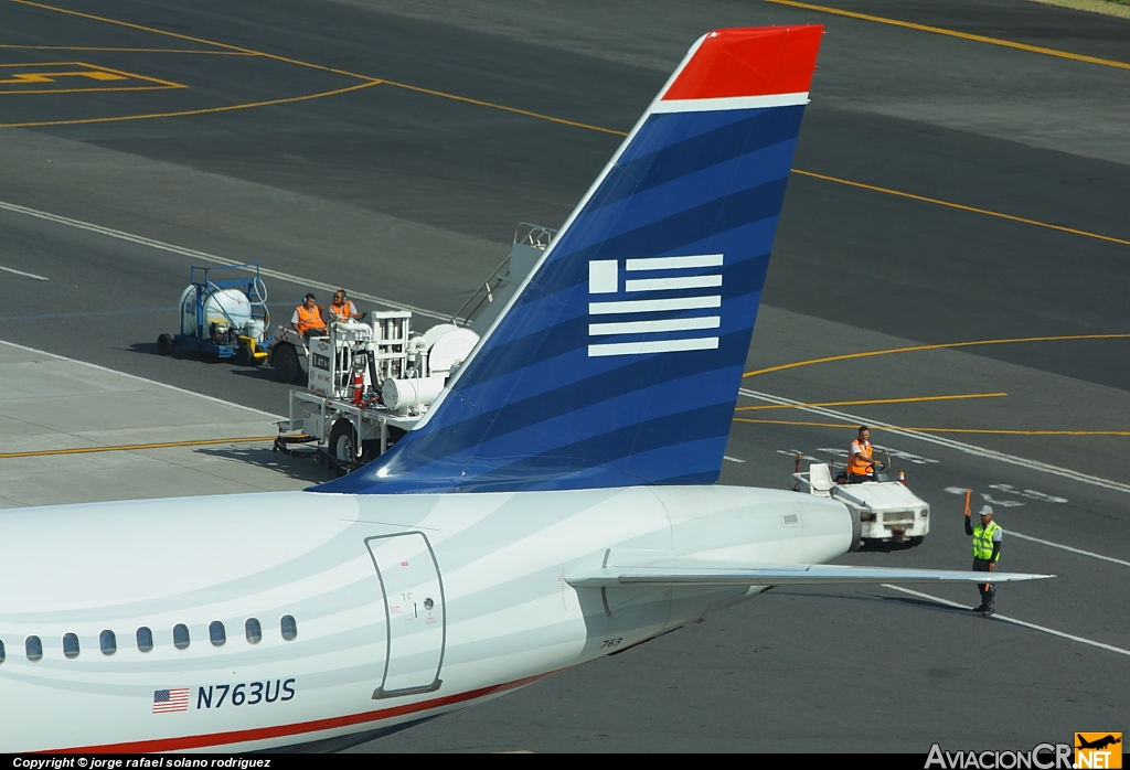 N763US - Airbus A319-112 - US Airways