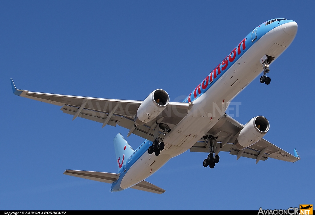 G-CPEV - Boeing 757-236 - Thomson Airways