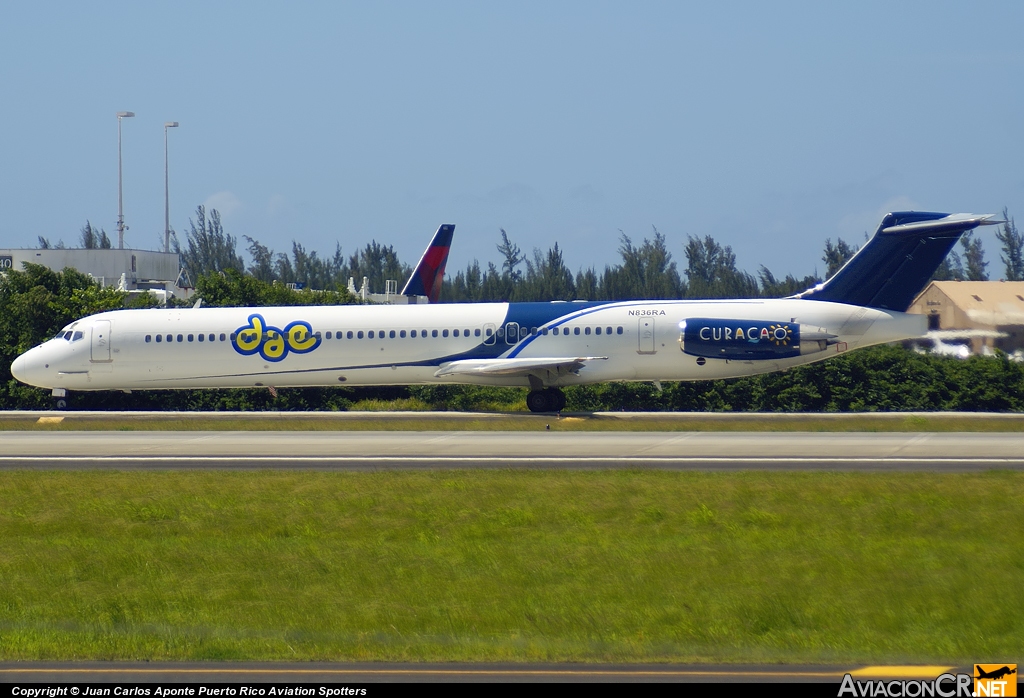 N836RA - McDonnell Douglas MD-83 (DC-9-83) - Falcon Air