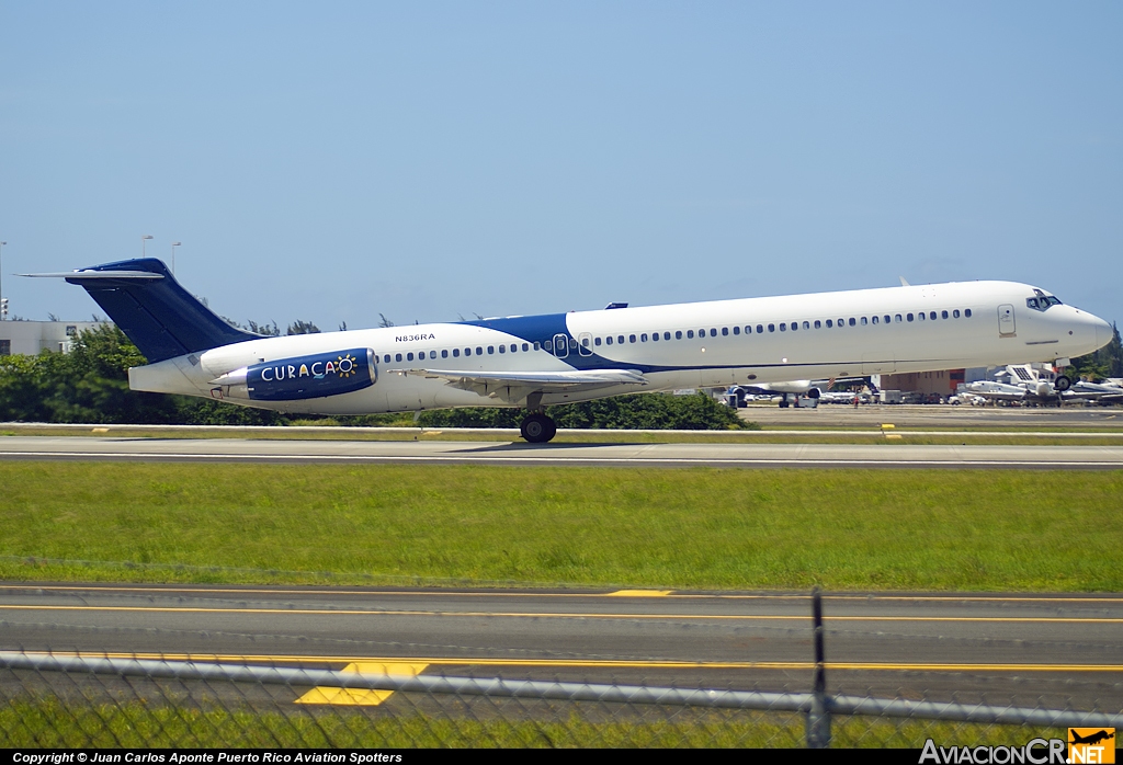 N836RA - McDonnell Douglas MD-83 (DC-9-83) - Falcon Air