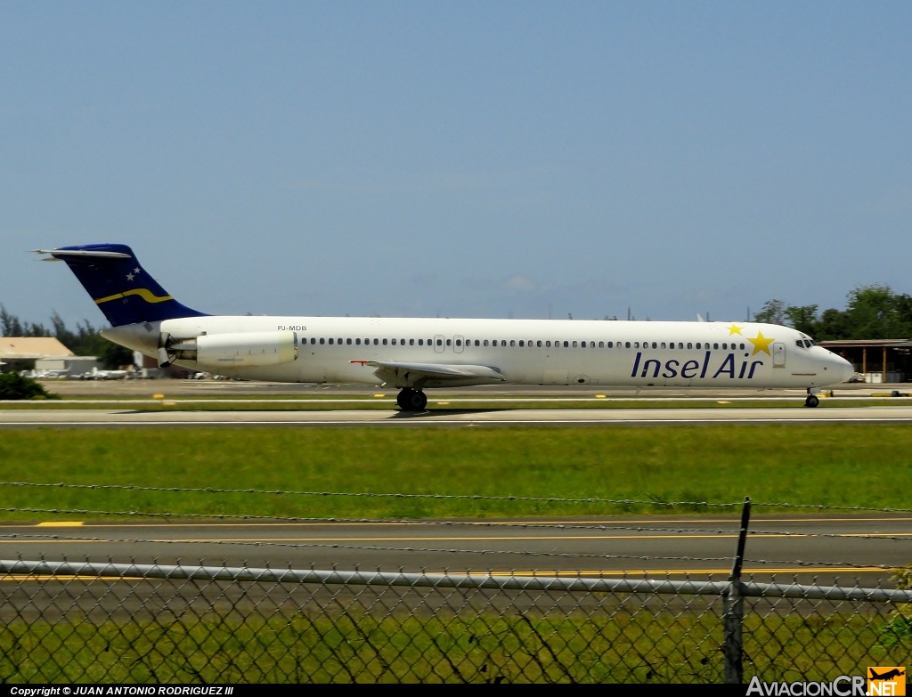 PJ-MDB - McDonnell Douglas MD-82 (DC-9-82) - Insel Air