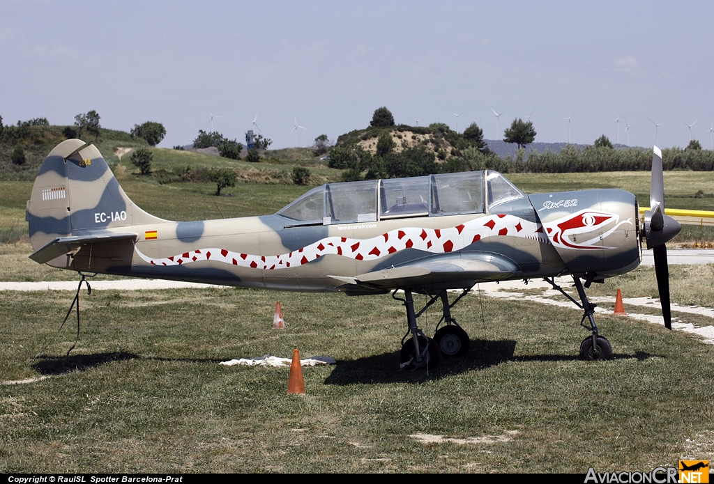 EC-IAO - Yakovlev Yak-52 - Laminar Air