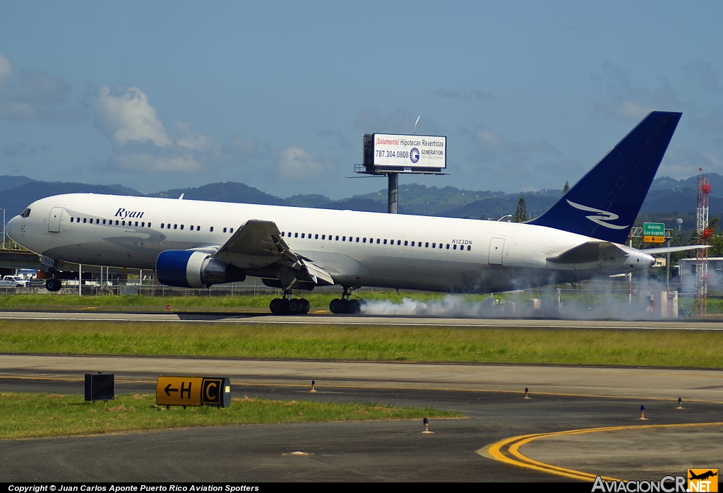 N123DN - Boeing 767-332 - Ryan International