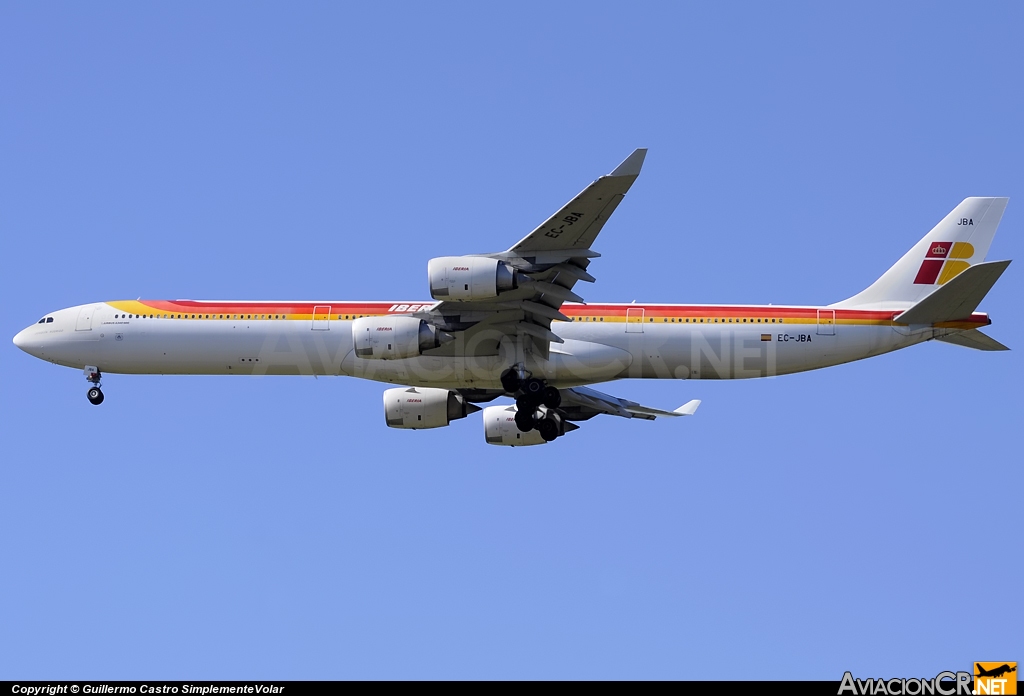 EC-JBA - Airbus A340-642 - Iberia