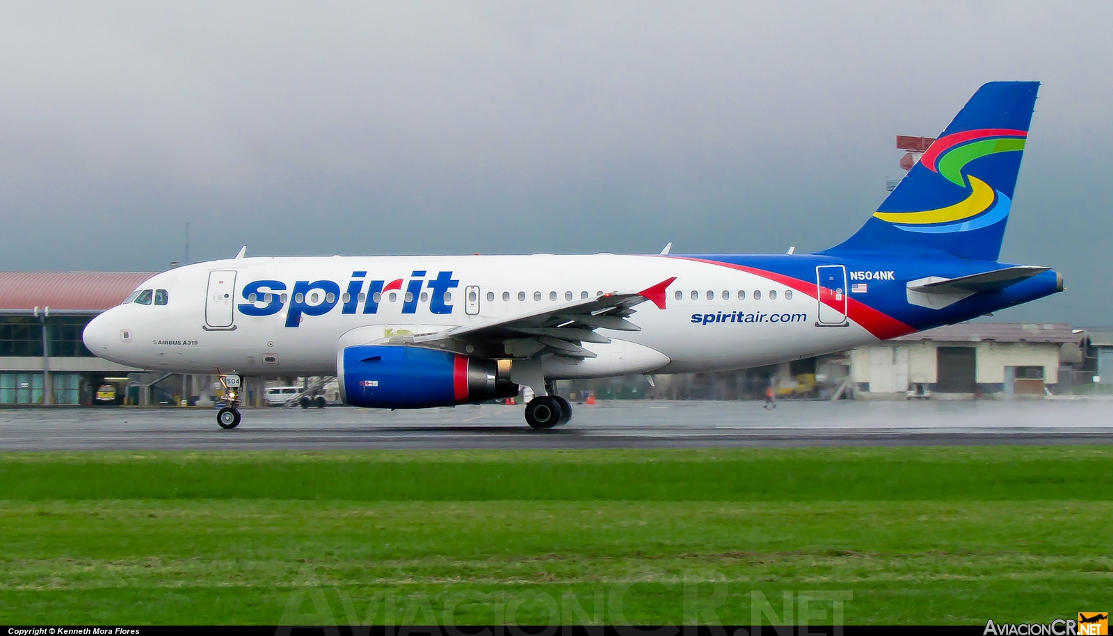 N504NK - Airbus A319-132 - Spirit Airlines