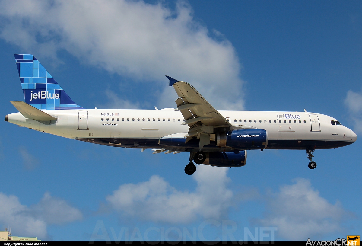 N615JB - Airbus A320-232 - Jet Blue