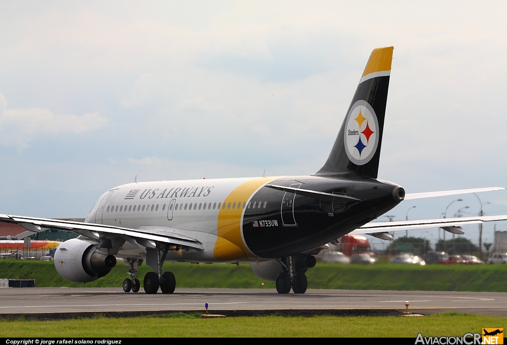 N733UW - Airbus A319-112 - US Airways