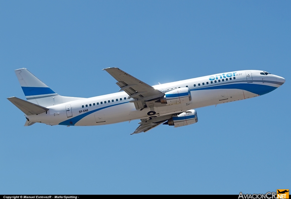 SP-ENE - Boeing 737-4Q8 - Enter Air