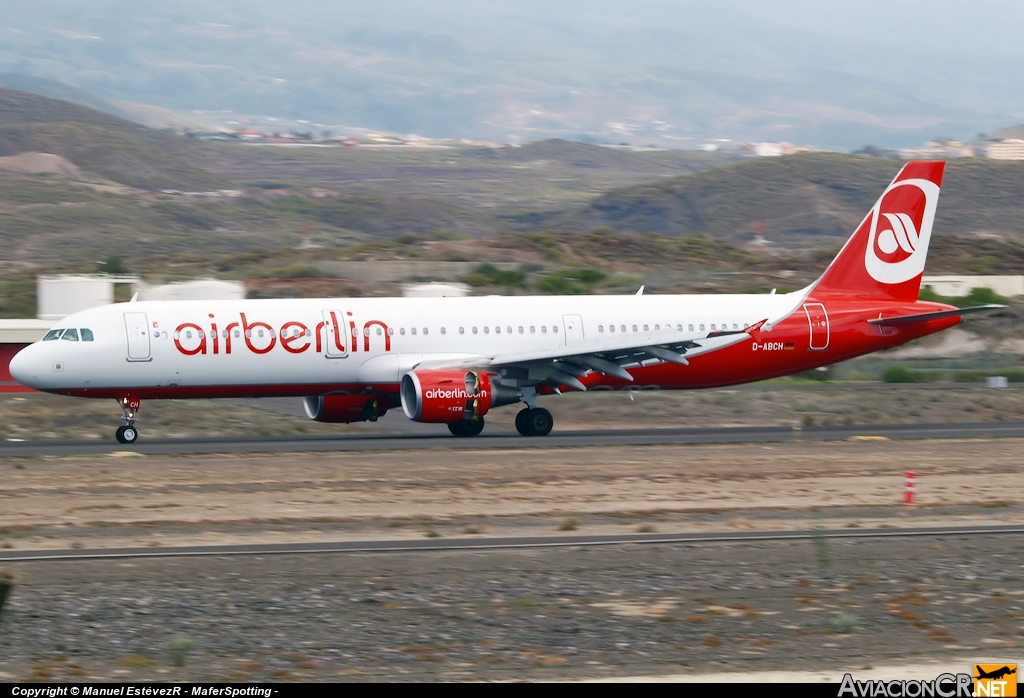 D-ABCH - Airbus A321-211 - Air Berlin