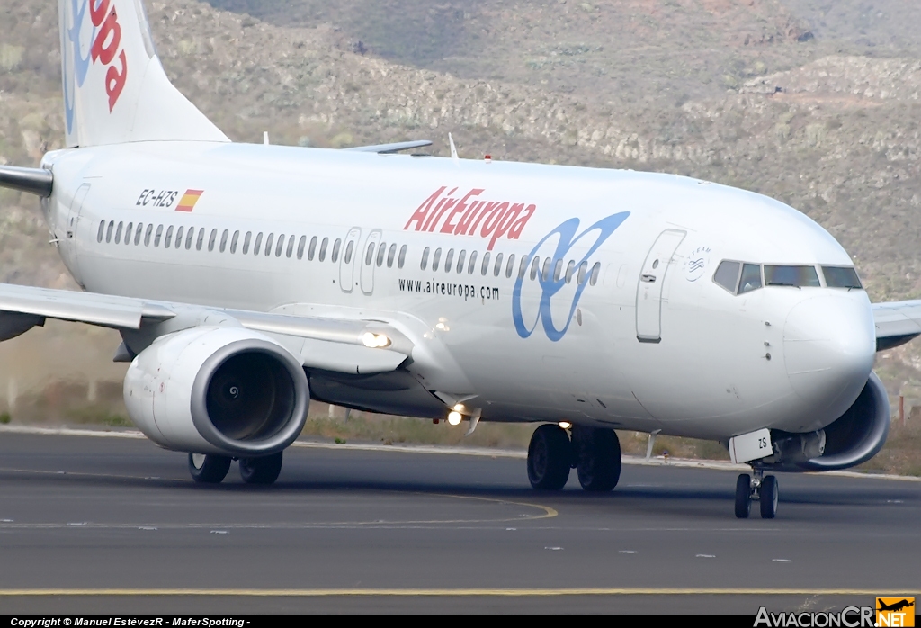 EC-HZS - Boeing 737-86Q - Air Europa