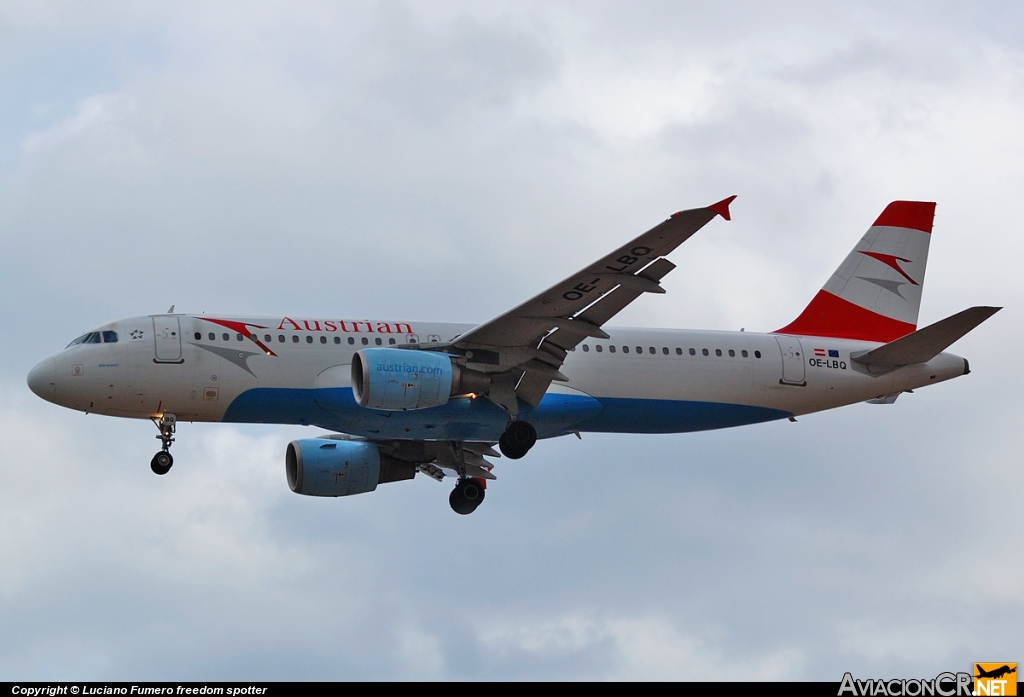 OE-LBQ - Airbus A320-214 - Austrian Airlines
