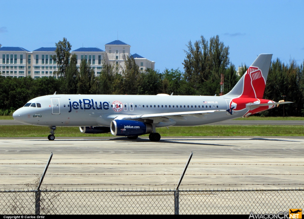 N605JB - Airbus A320-232 - jetBlue Airways