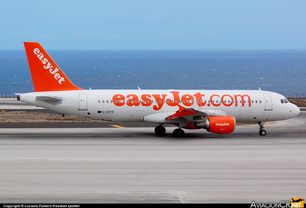 G-EZTE - Airbus A320-214 - EasyJet Airline