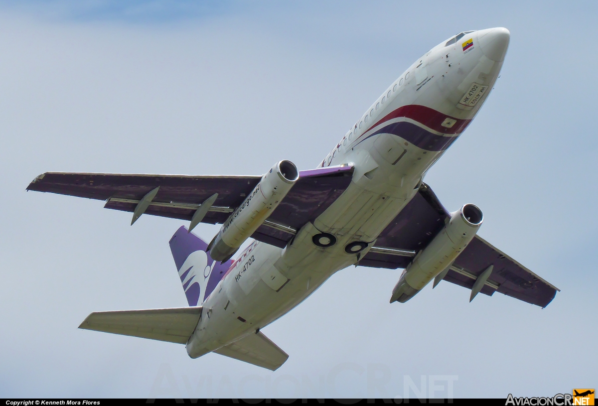 HK-4702 - Boeing 737-290C/Adv - CV Cargo