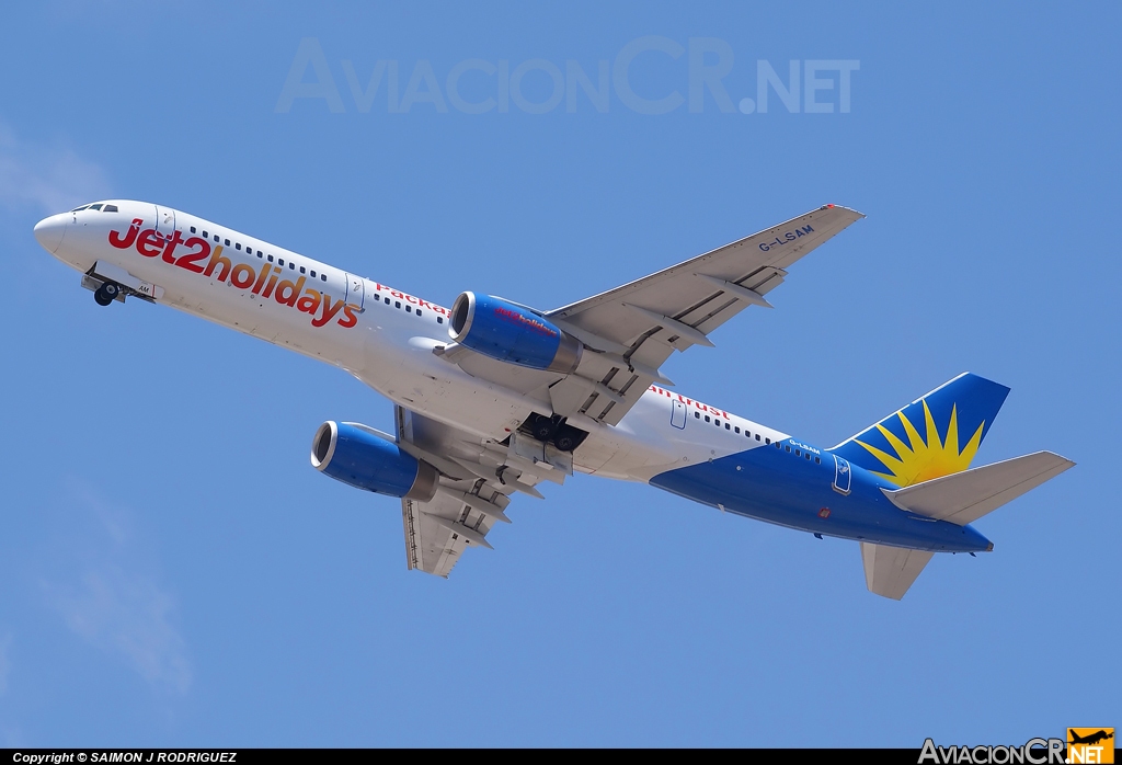 G-LSAM - Boeing 757-204 - Jet2.com