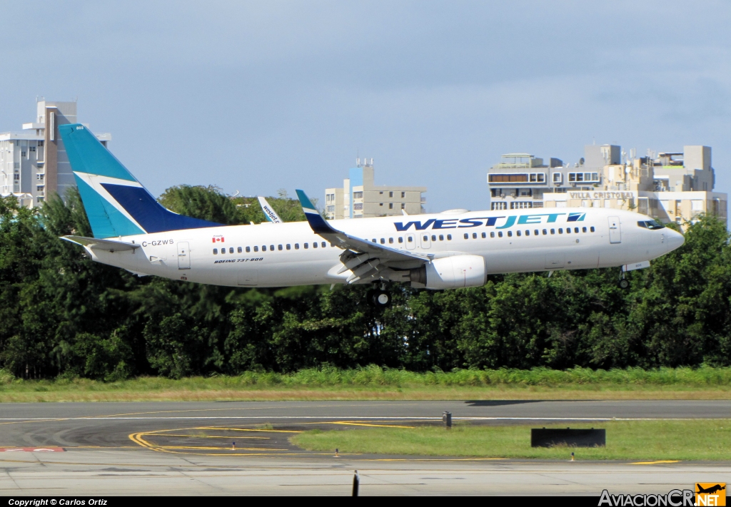 C-GZWS - Boeing 737-841 - Westjet