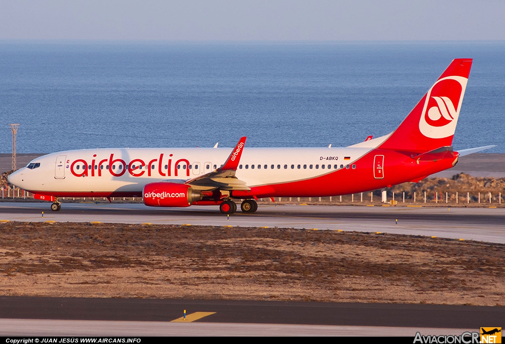 D-ABKQ - Boeing 737-8KJ - Air Berlin