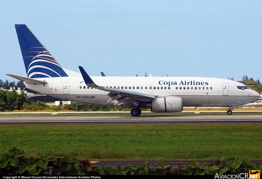 HP-1376CMP - Boeing 737-7V3 - Copa Airlines