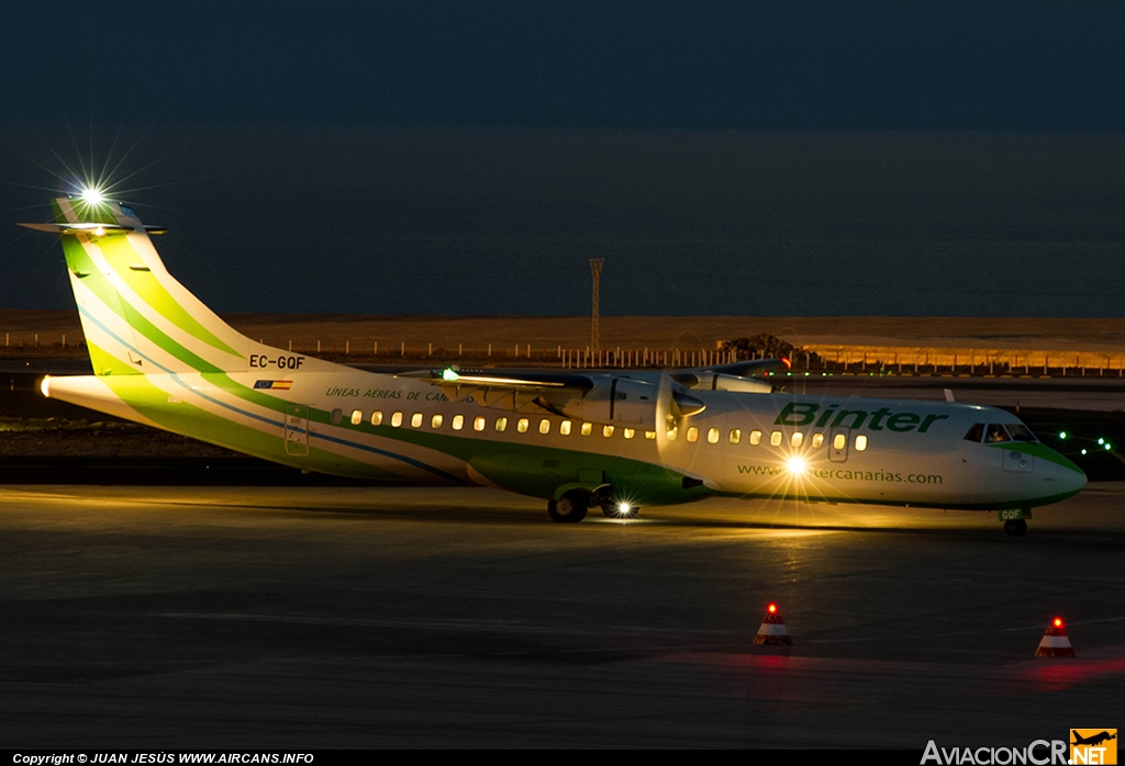 EC-GQF - ATR 72-202 - Binter Canarias