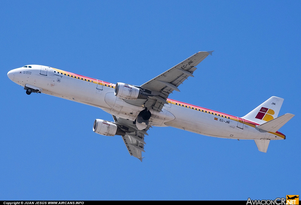 EC-JNI - Airbus A321-211 - Iberia