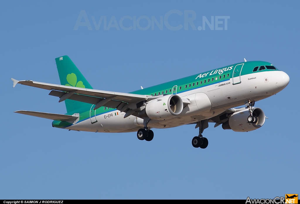 EI-EPR - Airbus A319-111 - Aer Lingus