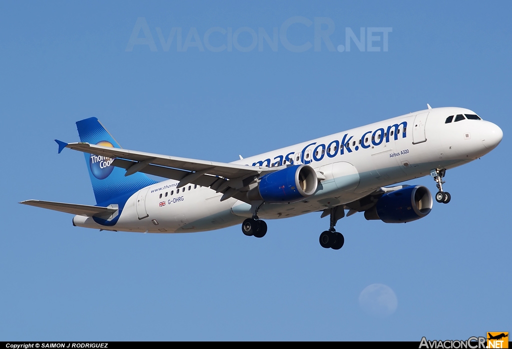 G-DHRG - Airbus A320-214 - Thomas Cook Airlines