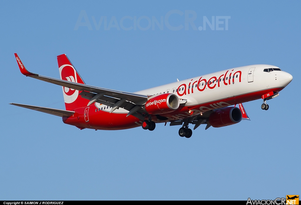 D-ABKQ - Boeing 737-8KJ - Air Berlin