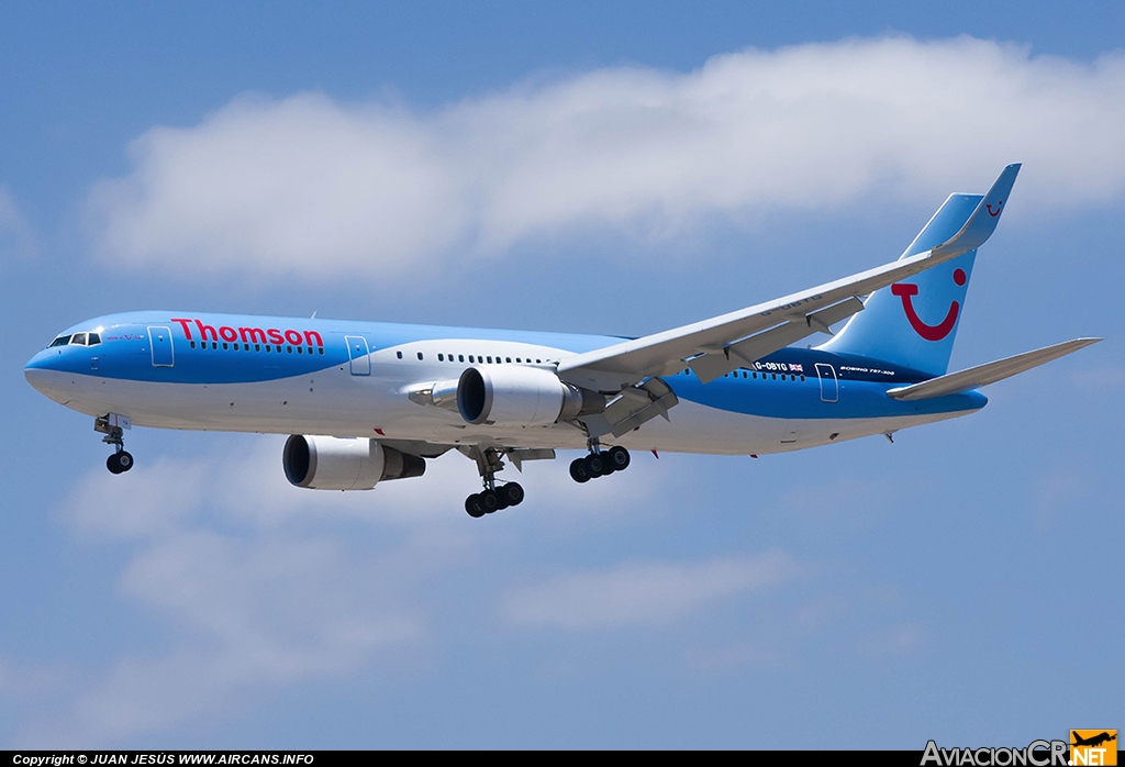 G-OBYG - Boeing 767-304/ER - Thomson Airways