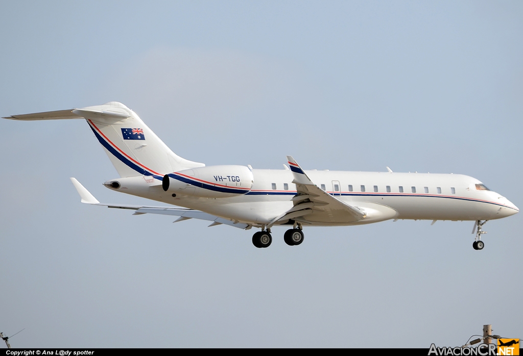 VH-TGG - Bombardier BD-700-1A10 Global Express - Privado