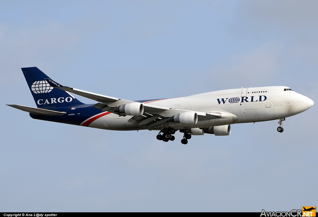 N740WA - Boeing 747-4H6M - World Airways