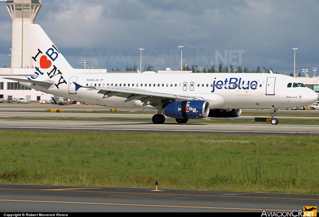 N586JB - Airbus A320-232 - Jet Blue