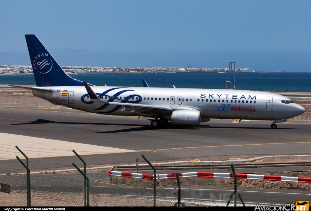 EC-JHK - Boeing 737-85P - Air Europa