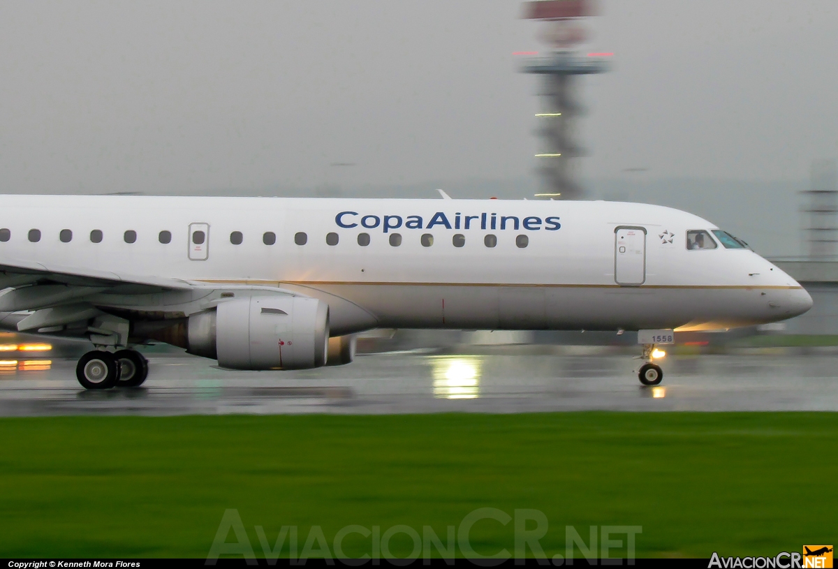 HP-1558CMP - Embraer 190-100IGW - Copa Airlines