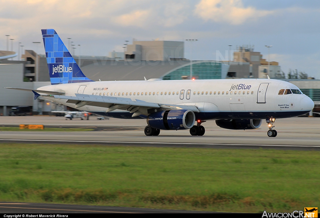 N630JB - Airbus A320-232 - Jet Blue