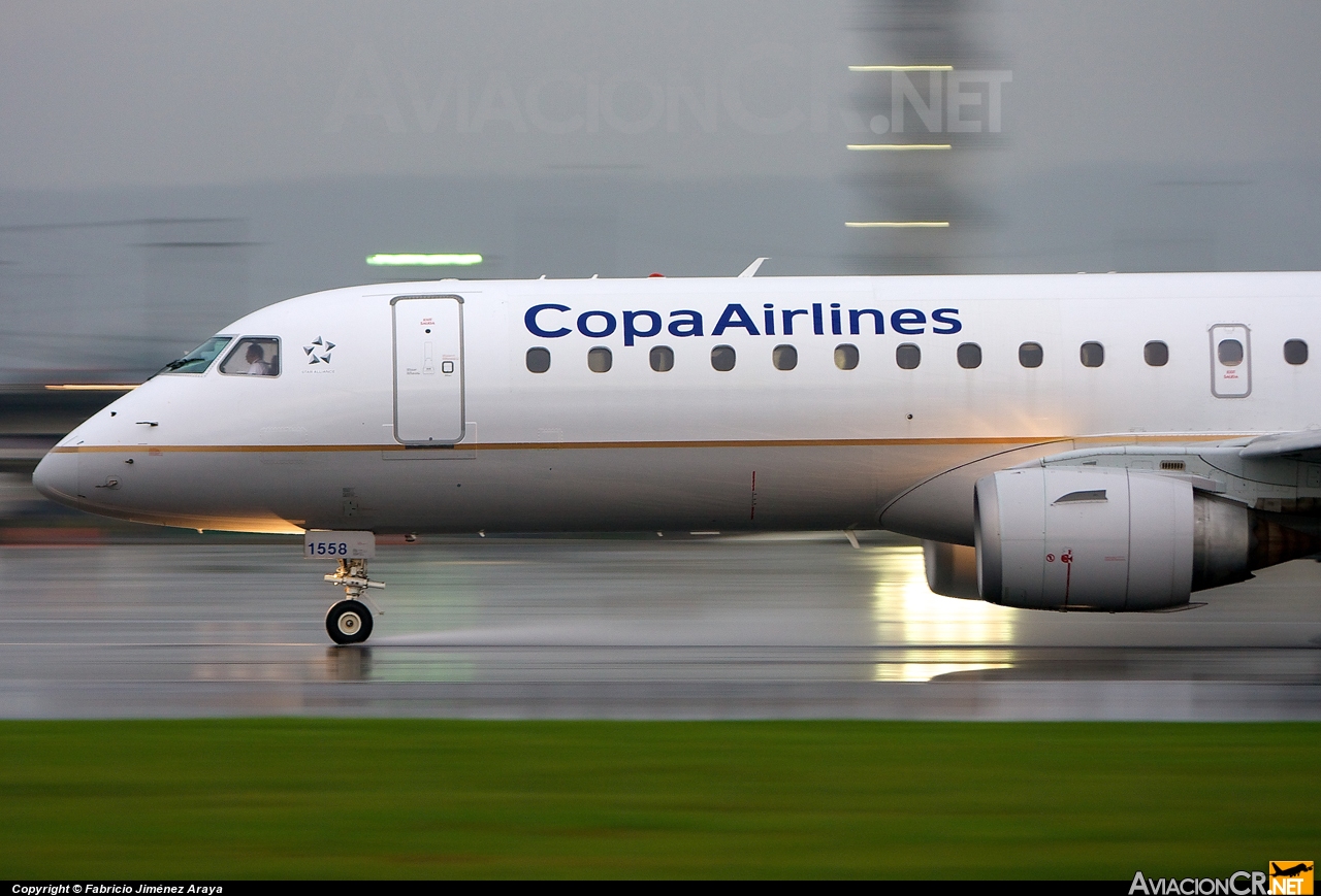 HP-1558CMP - Embraer 190-100IGW - Copa Airlines