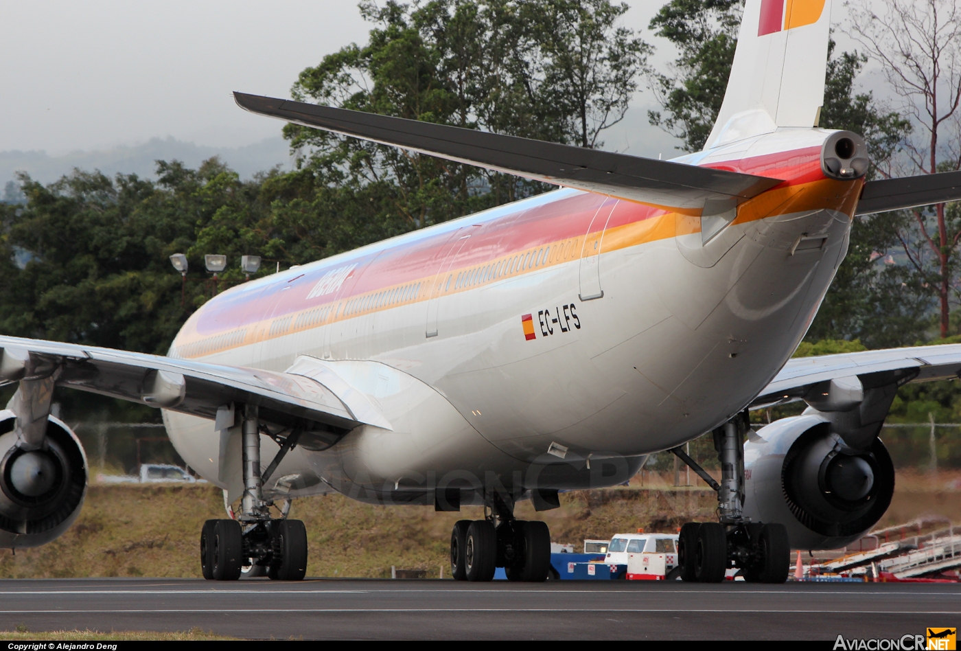 EC-LFS - Airbus A340-642 - Iberia