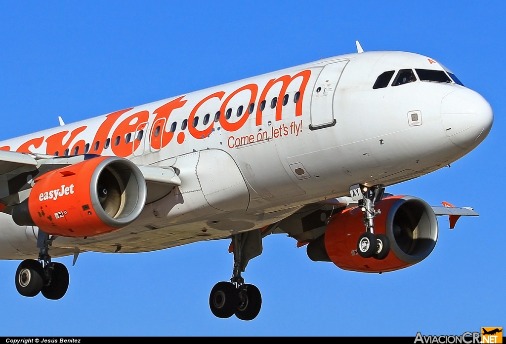 G-EZAY - Airbus A319-111 - EasyJet Airlines