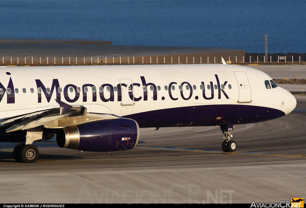 G-OJEG - Airbus A321-231 - Monarch Airlines