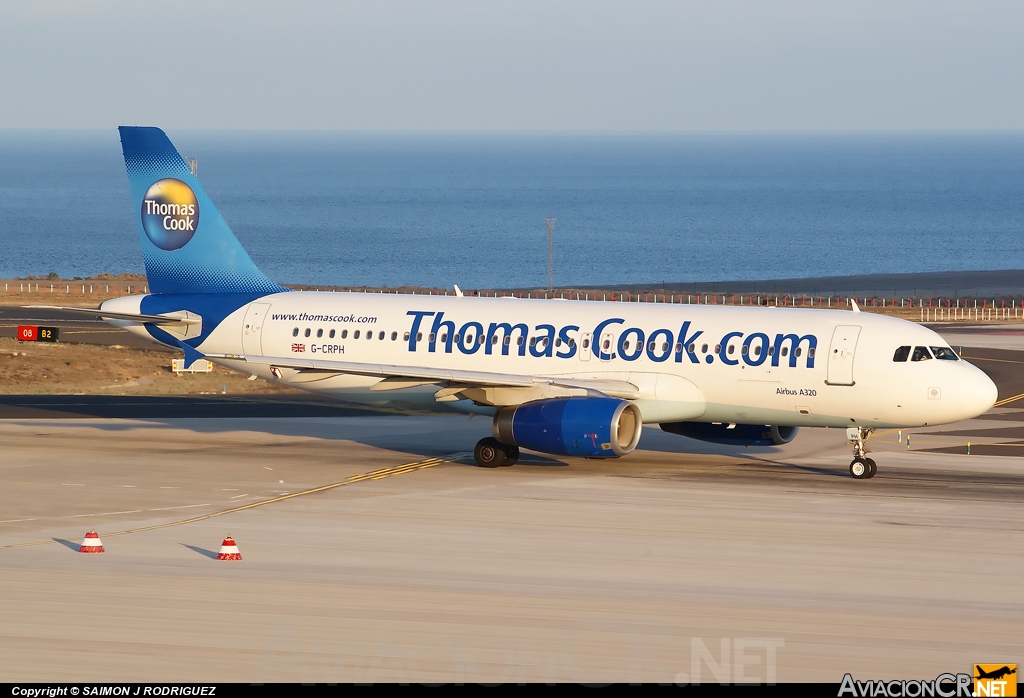 G-CRPH - Airbus A320-231 - Thomas Cook